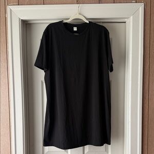 Classic Black T-Shirt Dress